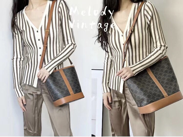 Celine Comparison of the two sizes and sizes. Generally, the small size is enough for daily use. You can choose the size in mm height.