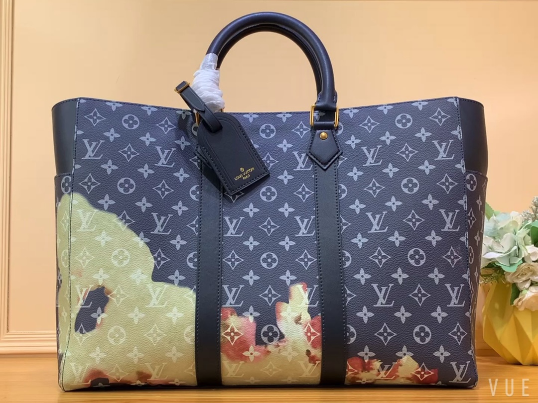 Best
 Louis Vuitton High
 Bags Handbags Blue Rose Taurillon M46812
