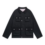 Quality AAA+ Replica
 Thom Browne Clothing Coats & Jackets Black Blue Brown Red White Men Corduroy Denim Fall Collection