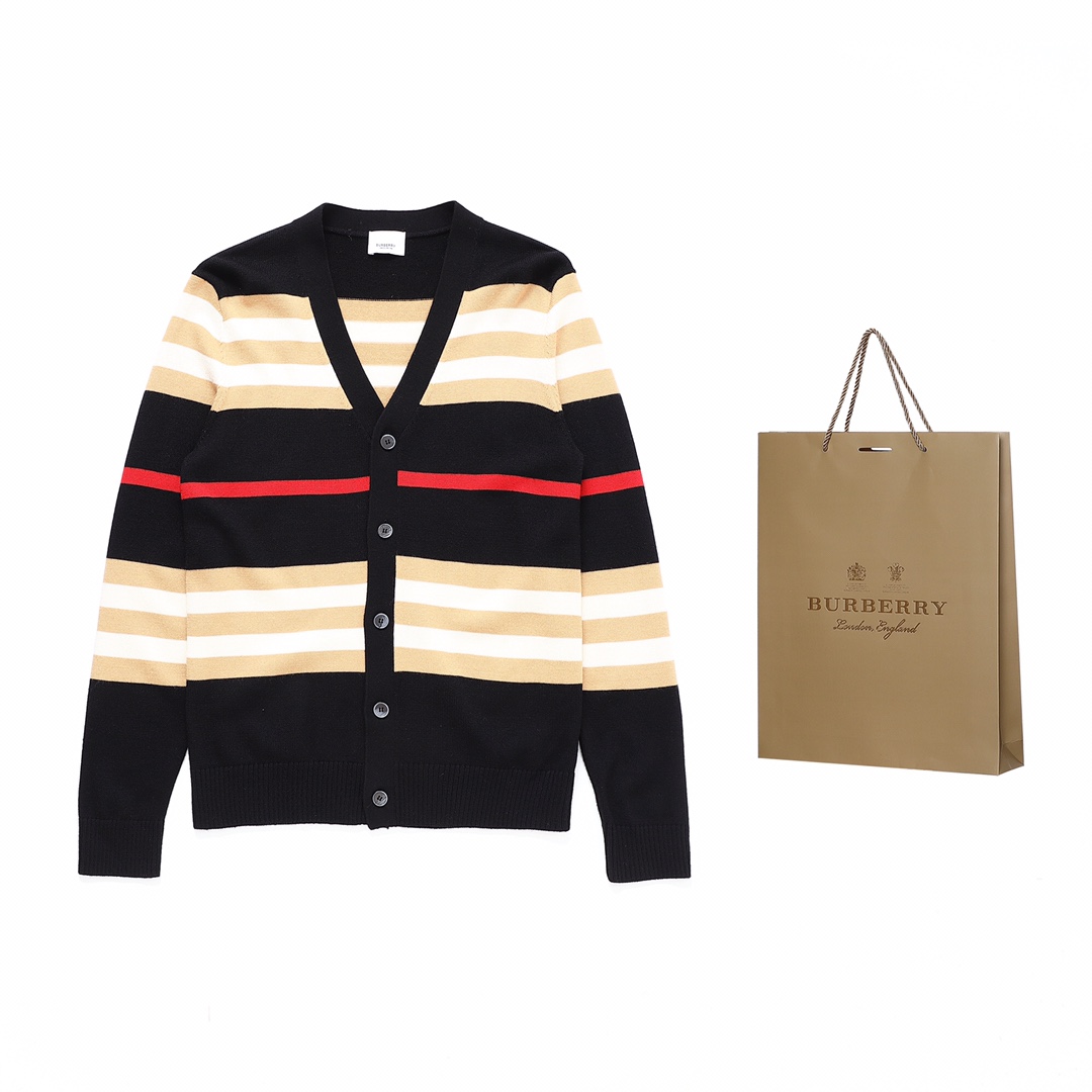 Burberry Best
 Clothing Cardigans Coats & Jackets Sweatshirts Wool Fall/Winter Collection Long Sleeve