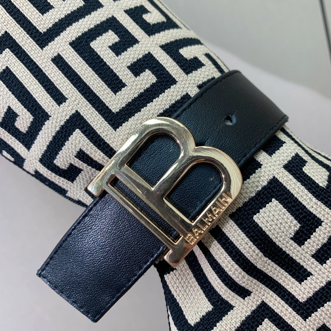 【Balmai*】针织弹力长靴！海外订购原版，1:1完美复刻！材质：原版定制飞织鞋面，牛皮垫脚，真皮大底