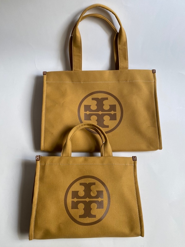 Tory Burch ～秋冬新款 2023中号ELLA棉质帆布 手提单肩托特包 148792每人 单品