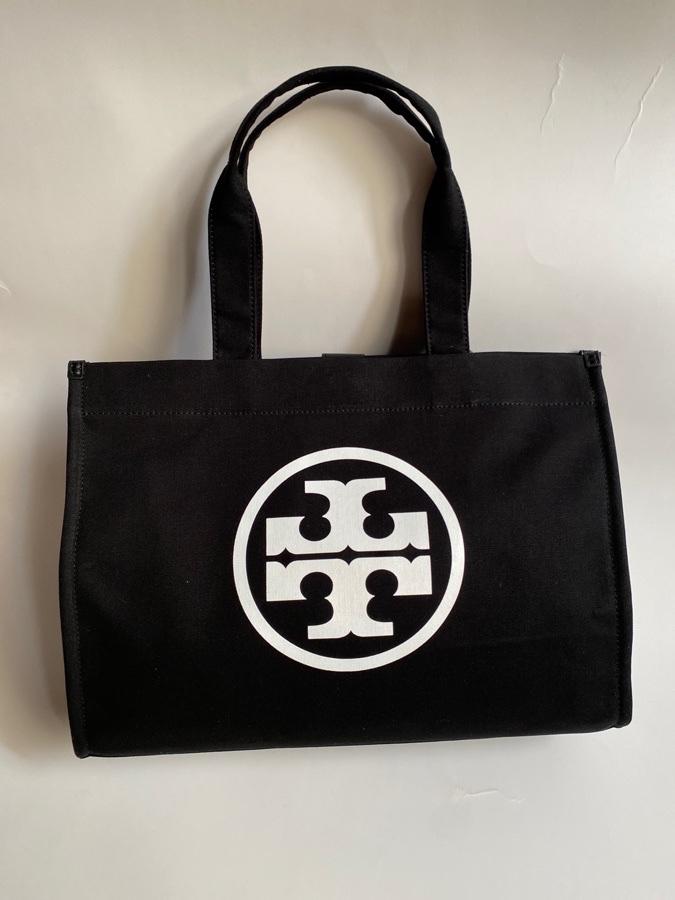 Tory Burch ～秋冬新款 2023中号ELLA棉质帆布 手提单肩托特包 148792每人 单品
