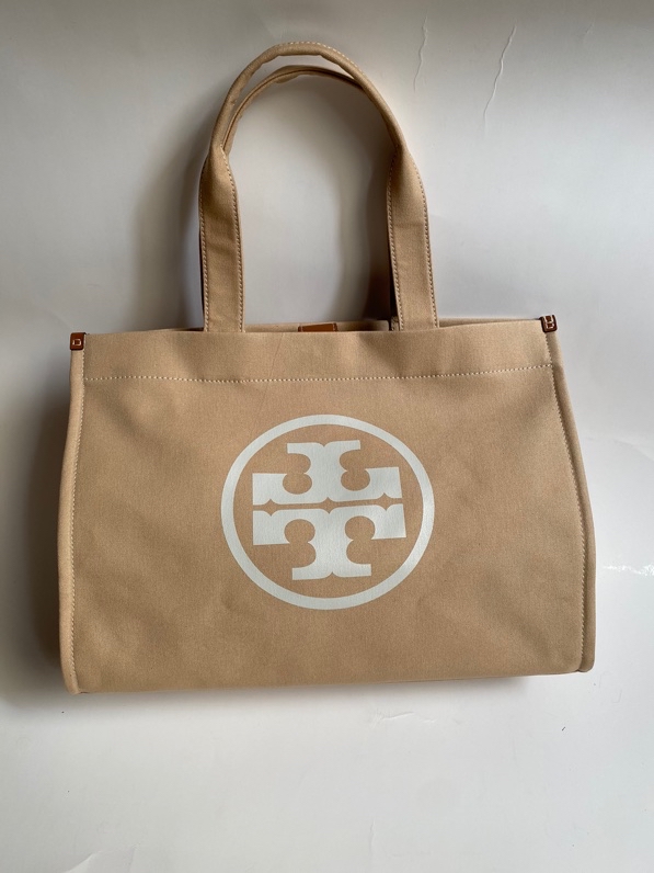 Tory Burch ～秋冬新款 2023中号ELLA棉质帆布 手提单肩托特包 148792每人 单品