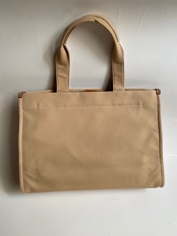 Tory Burch ～秋冬新款 2023中号ELLA棉质帆布 手提单肩托特包 148792每人 单品