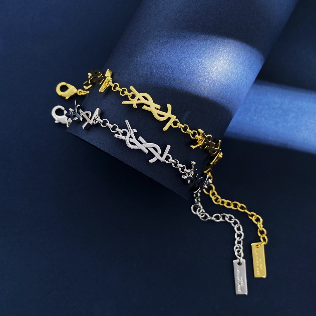 St. Roland Metal Sensorized Leather Chain Gold-Bronze Plating Necklace - 图片 9