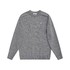 Celine Clothing Sweatshirts Black Grey Embroidery Unisex Wool