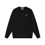 Celine Clothing Sweatshirts Shop Designer
 Black Grey Embroidery Unisex Wool