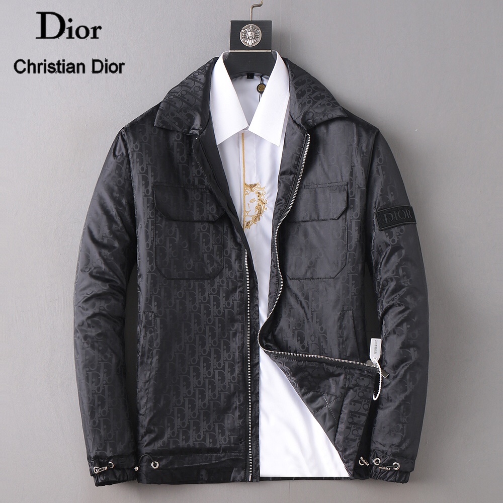 Dior Clothing Coats & Jackets Cotton Fall/Winter Collection Fashion Casual