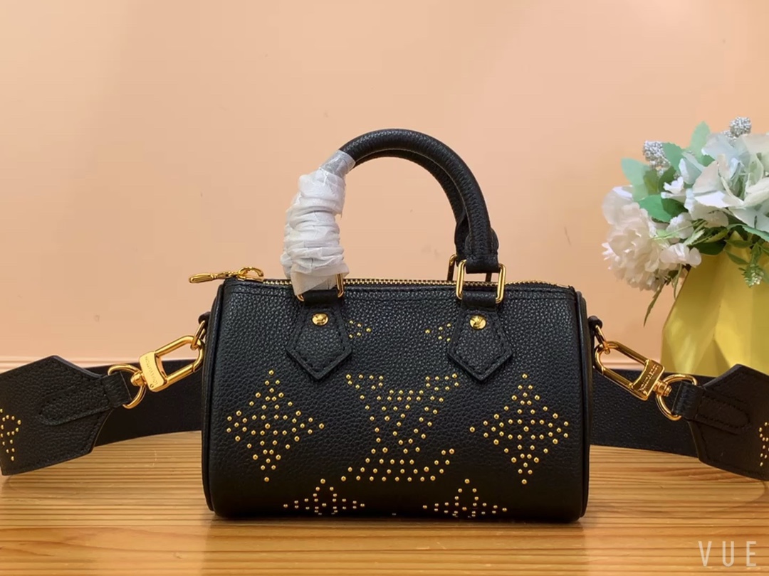Louis Vuitton LV Speedy Bags Handbags Black M46745