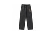Balenciaga Clothing Pants & Trousers Black Embroidery Unisex Cotton