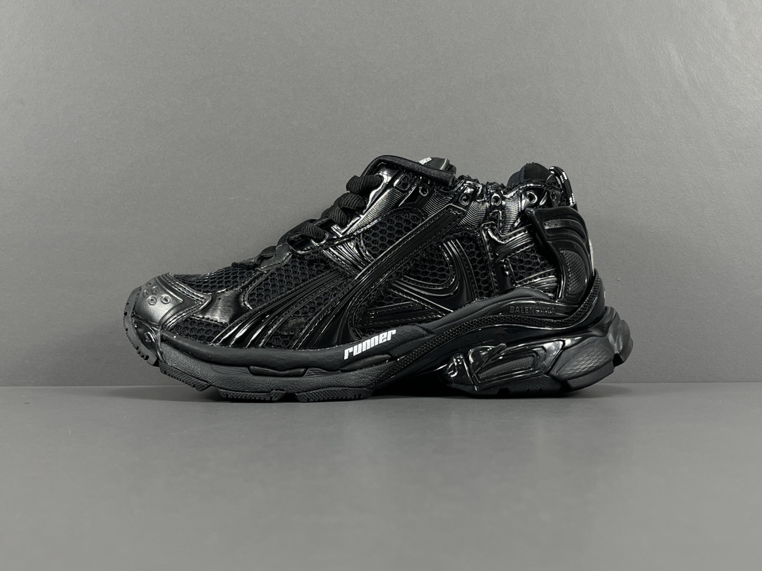 ¡Ventaja del canal, apoyo a la apertura de tiendas! [Versión de comercio exterior: Balenciaga] Zapatos negros Balenciag…