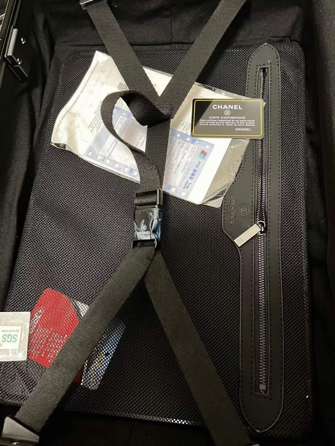 샤넬 클래식 가죽 여행가방 상세 이미지 6