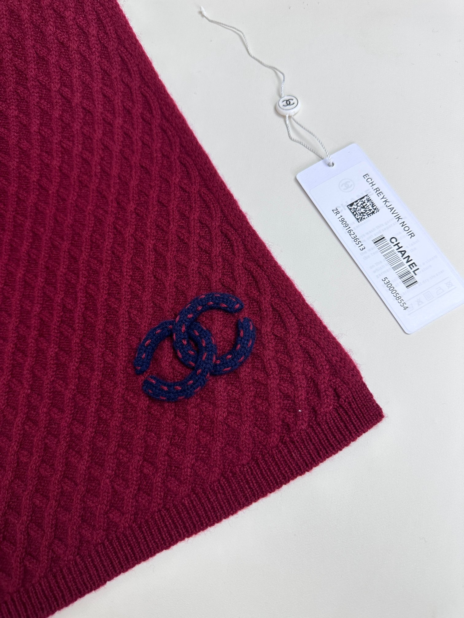 CHANEL 𝟐𝟎𝟐𝟑新款香奈儿新品 菱形格logo围巾