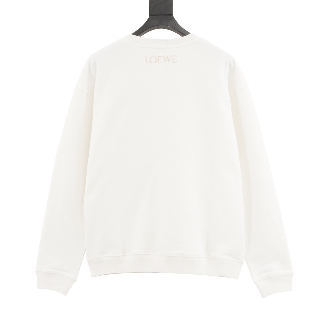 LOEWE/罗意威 胸口刺绣LOGO圆领卫衣