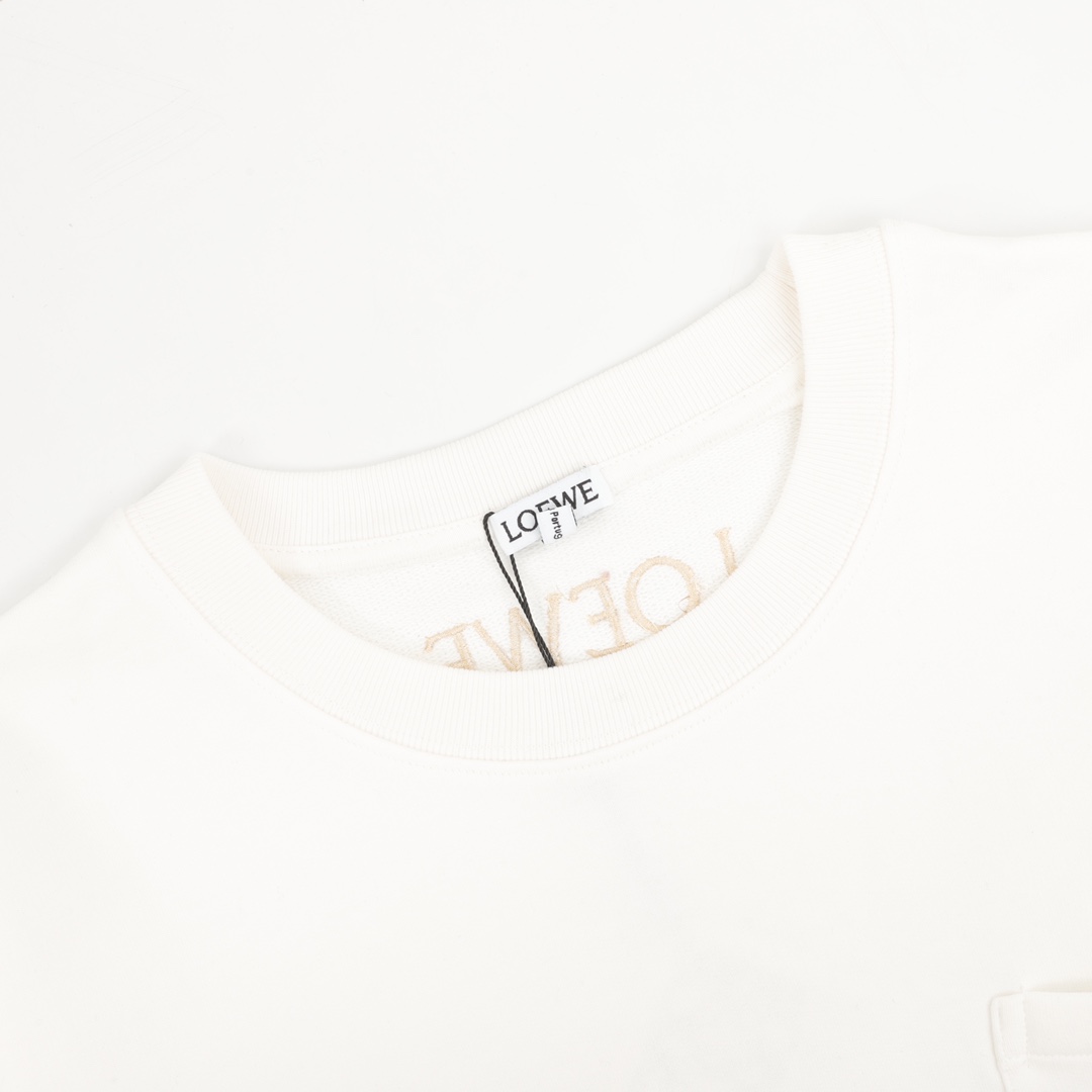 LOEWE/罗意威 胸口刺绣LOGO圆领卫衣