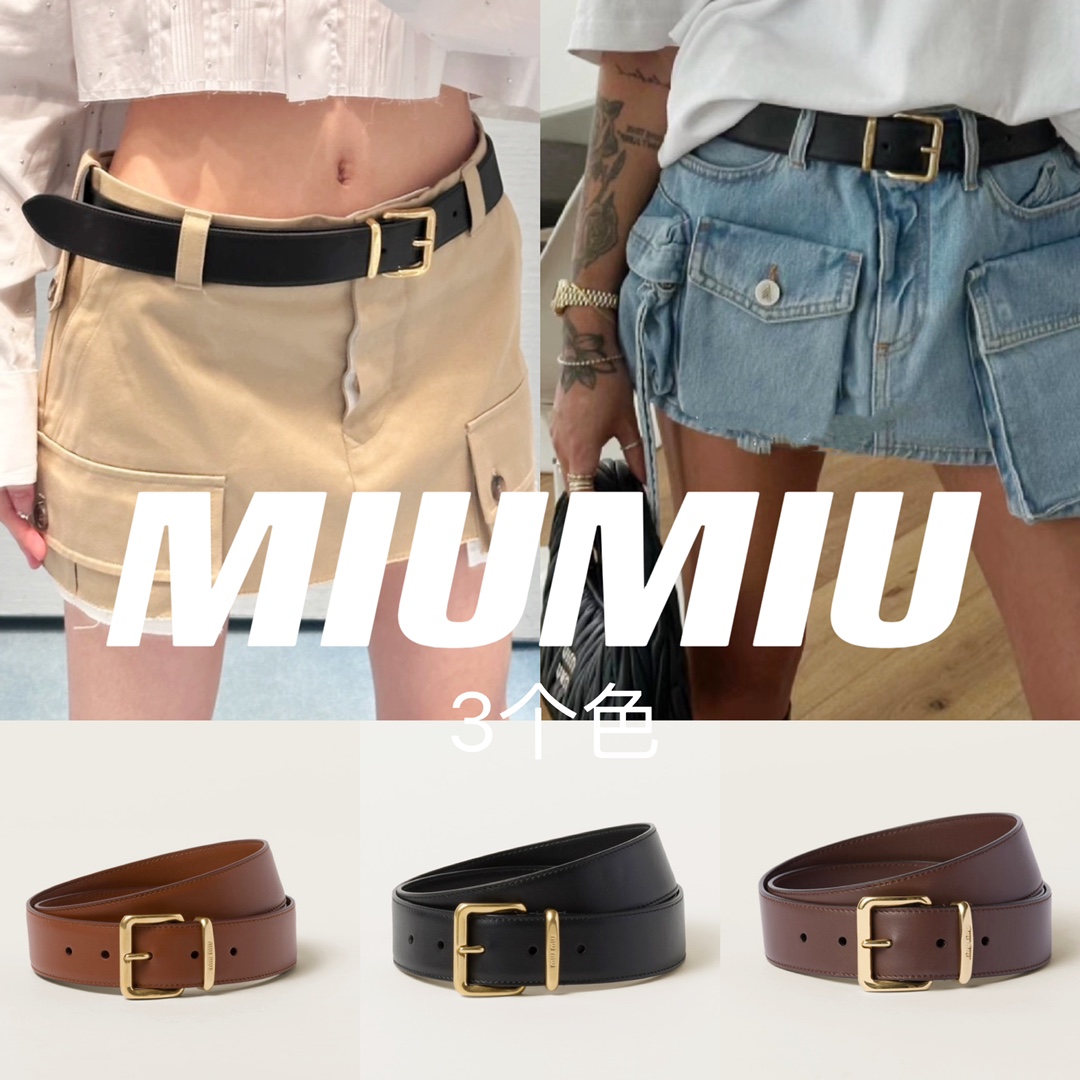 Where can I buy the best quality
 MiuMiu Belts Top Grade
 Cowhide