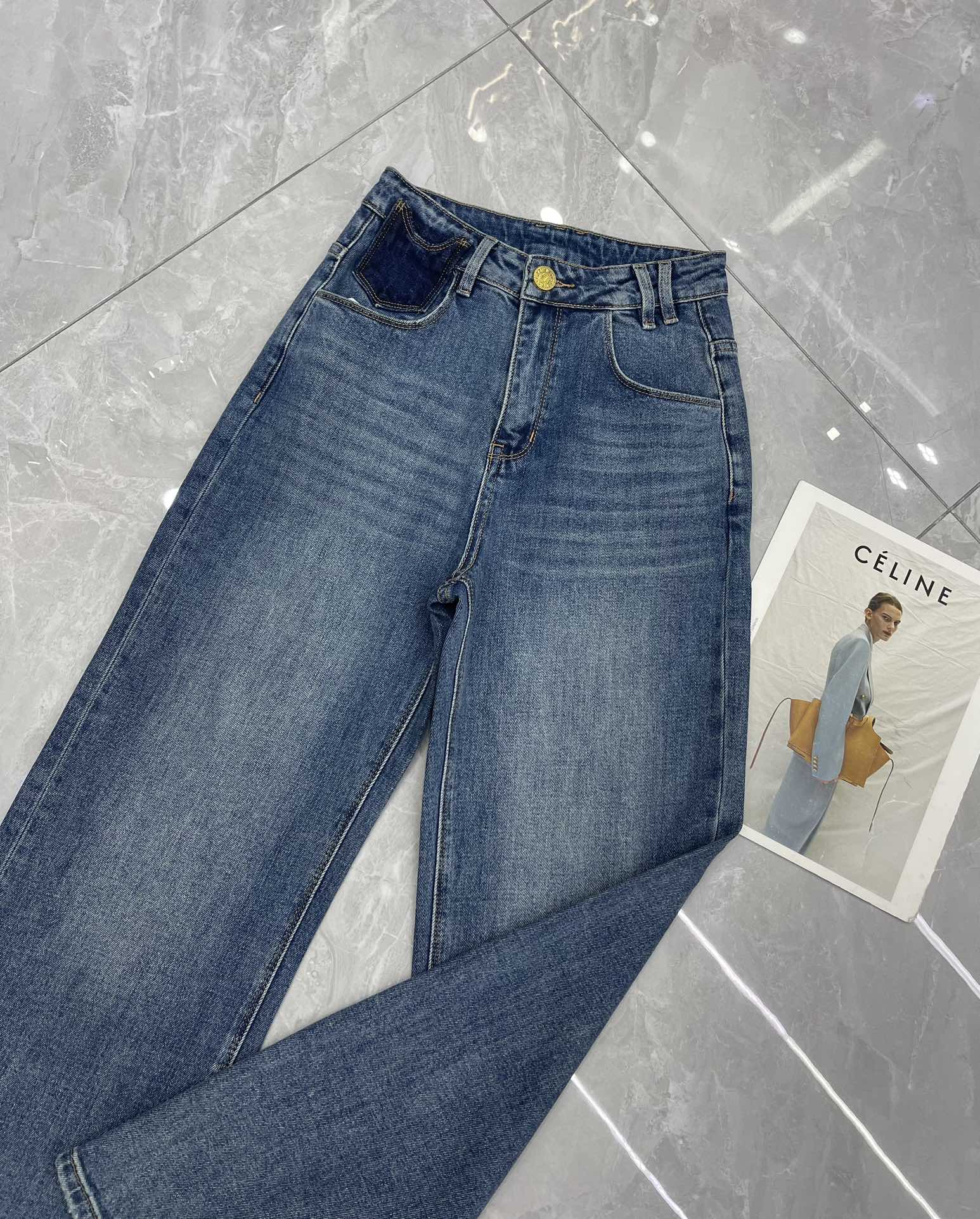 “High-end BALMAI 2024 Spring Summer Female Suit in Cowboy Cotton” - 图片 3