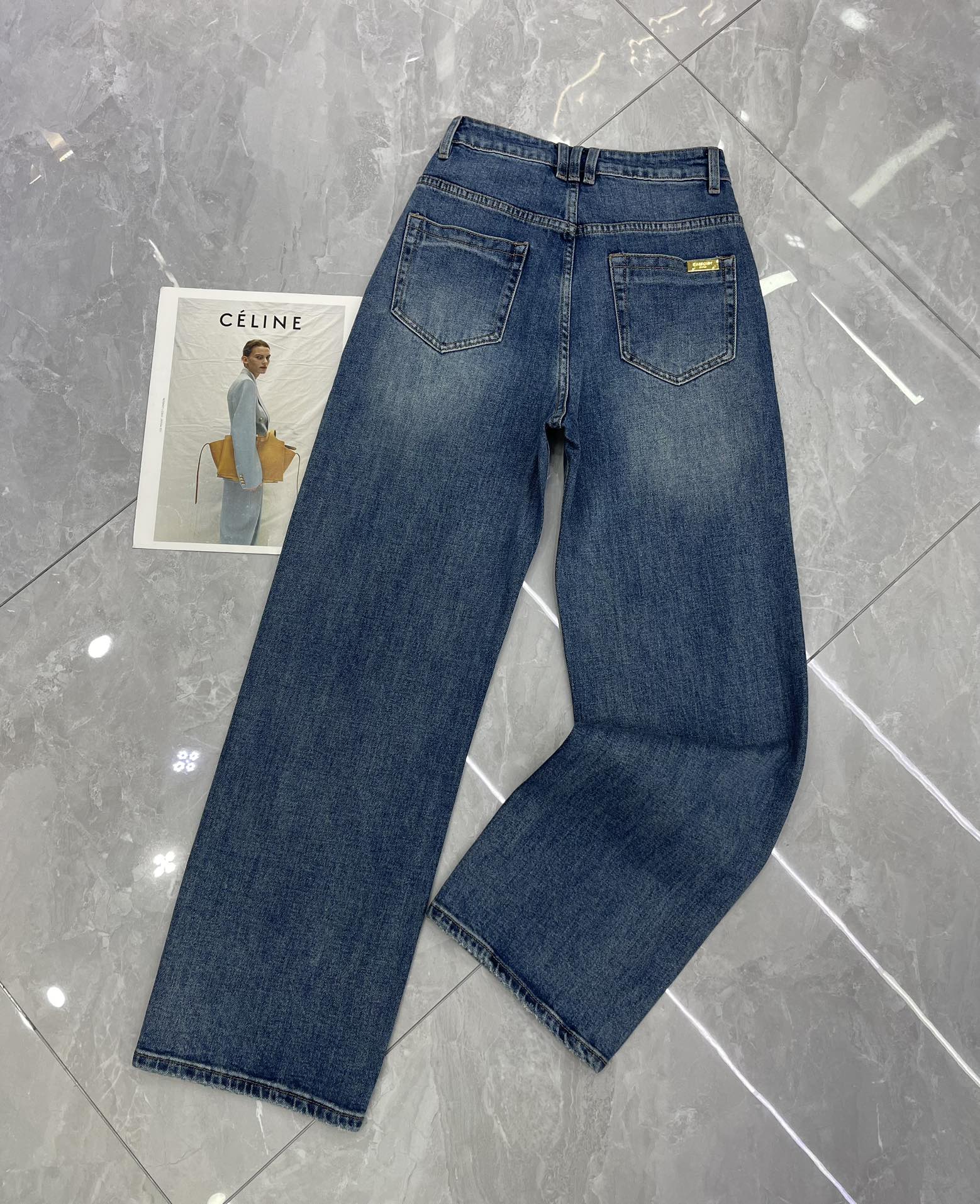 “High-end BALMAI 2024 Spring Summer Female Suit in Cowboy Cotton” - 图片 5