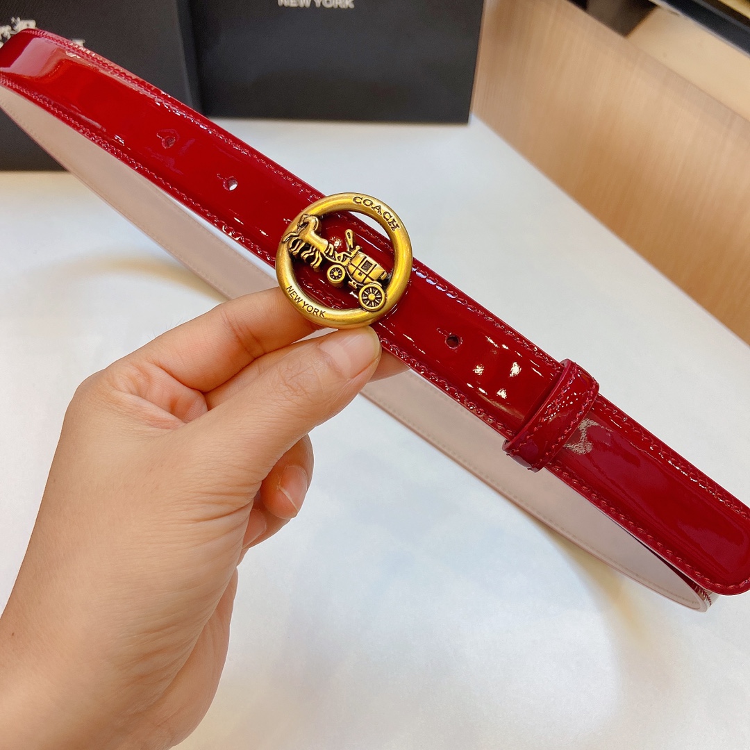 Elegant and Practical 2.5cm Wide Coach 2023 Prosthetic Quest Watch Band - 图片 2