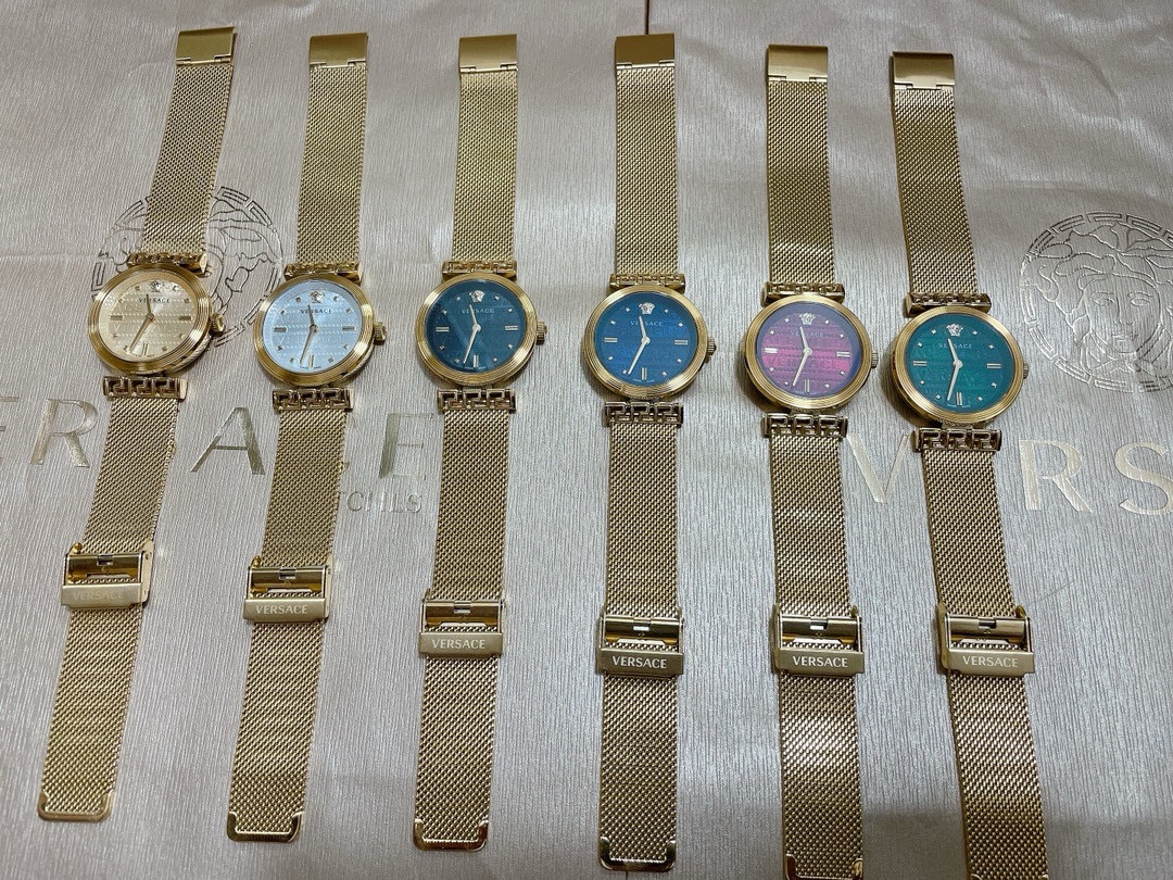 Versace Meander Series Watch: 34mm Emptiness Graph Design for Good Wishes. - 图片 2