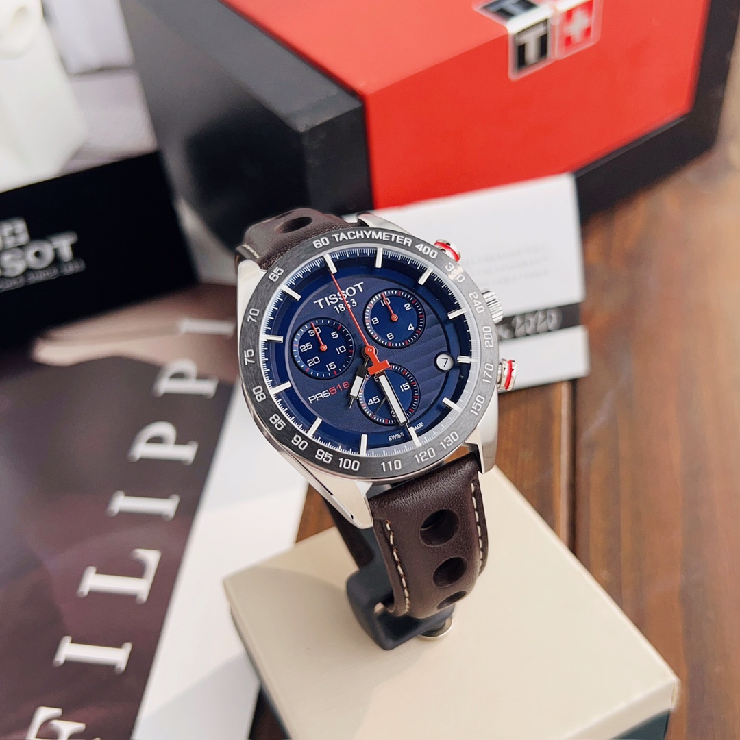 天梭 T100417A 男士石英表