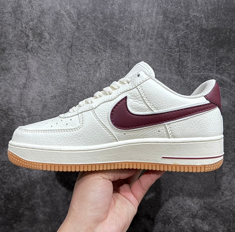 图片[2]-【公司级】Air Force 1 \’07 Low 周年米酒红n原楦头原纸板 打造纯正空军版型n#专注外贸渠道 全掌内置蜂窝气垫 #原盒配件 原厂中底钢印、拉帮完美 官方同步上架 货号：WA0531-308 Size：36 36.5 37.5 38 38.5 39 40 40.5 41 42 42.5 43 44 44.5 45-莆田鞋批发中心