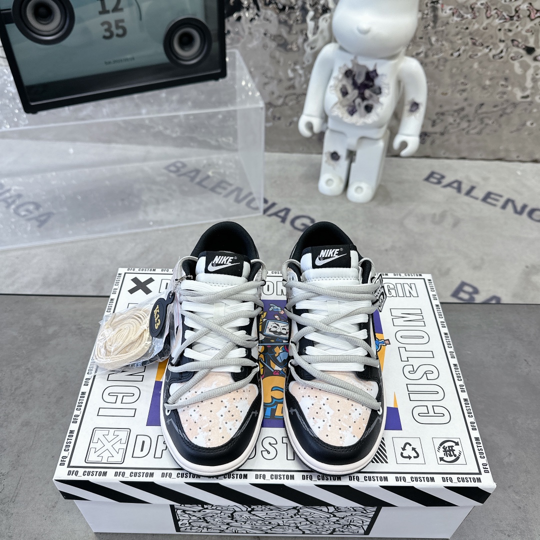 NO:615745,Pure original version top layer leather Nike SB Dunk Low Robinson graffiti deconstructed casual low-top men's and women's sneakers 35.5-46, casual shoes/sports shoes, sneakers19860909纯原版本 头层皮 Nike SB Dunk Low 罗宾森涂鸦解构休闲低帮男女板鞋 35.5-46,休闲鞋/运动鞋,sneakers,Women's Shoes