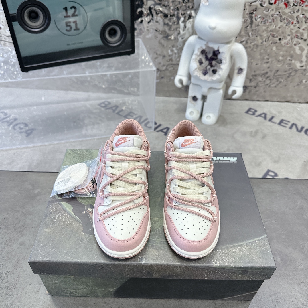 NO:615749,Top version, top layer leather, Nike SB Dunk Low, pink face, summer theme, fantasy girl, light pink low-top sneakers, sneakers customization, 35.5-40, casual shoes/sports shoes, sneakers19860909顶级版本 头层皮 Nike SB Dunk Low朱颜粉面 夏日主题 梦幻少女 浅粉低帮板鞋球鞋定制 35.5-40,休闲鞋/运动鞋,sneakers,Women's Shoes