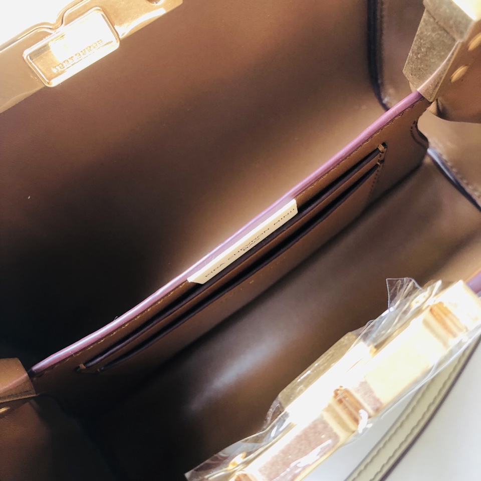 Tory Burch ～编号995955小号TORY BURCH 汤丽柏琦 新款 Eleanor 皮革手袋