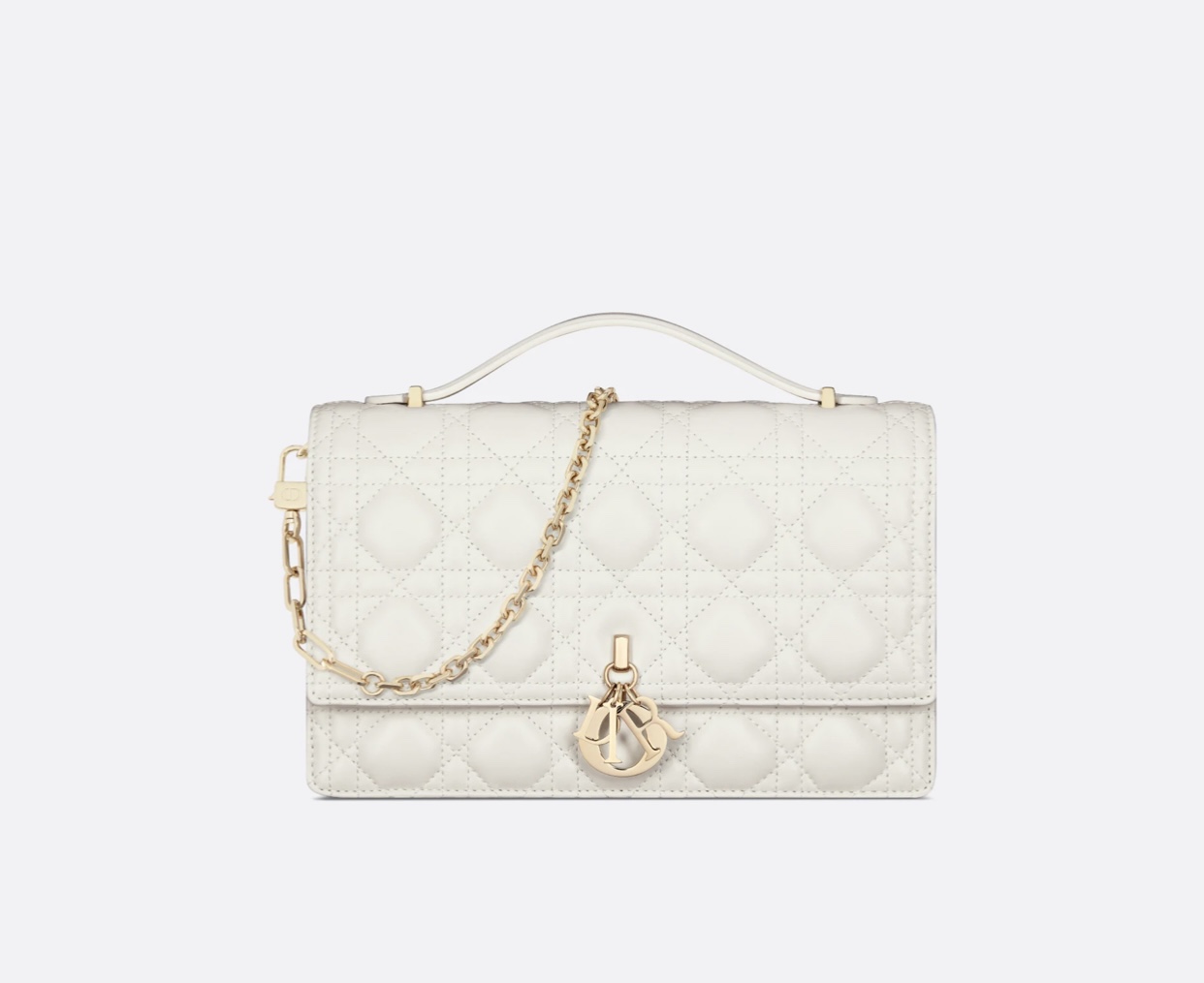 Dior AAAA
 Bolsos de mano Bolsos de embrague de China 2024
 Blanco Piel oveja Colección primavera Cadena