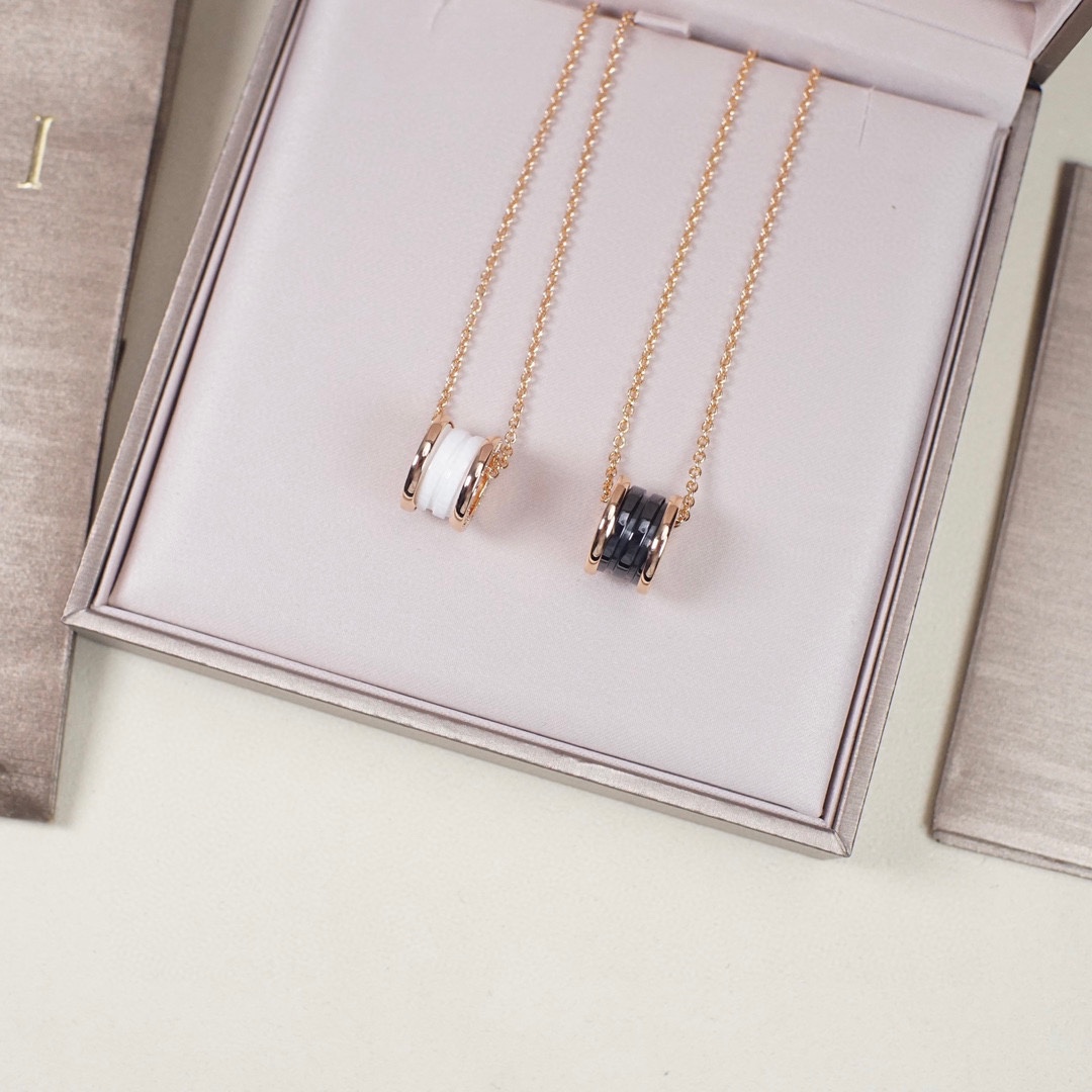 BVLGARI Bvlgari veerketting uniek elektroplatingproces 18K echt goud gevoel - topkwaliteit