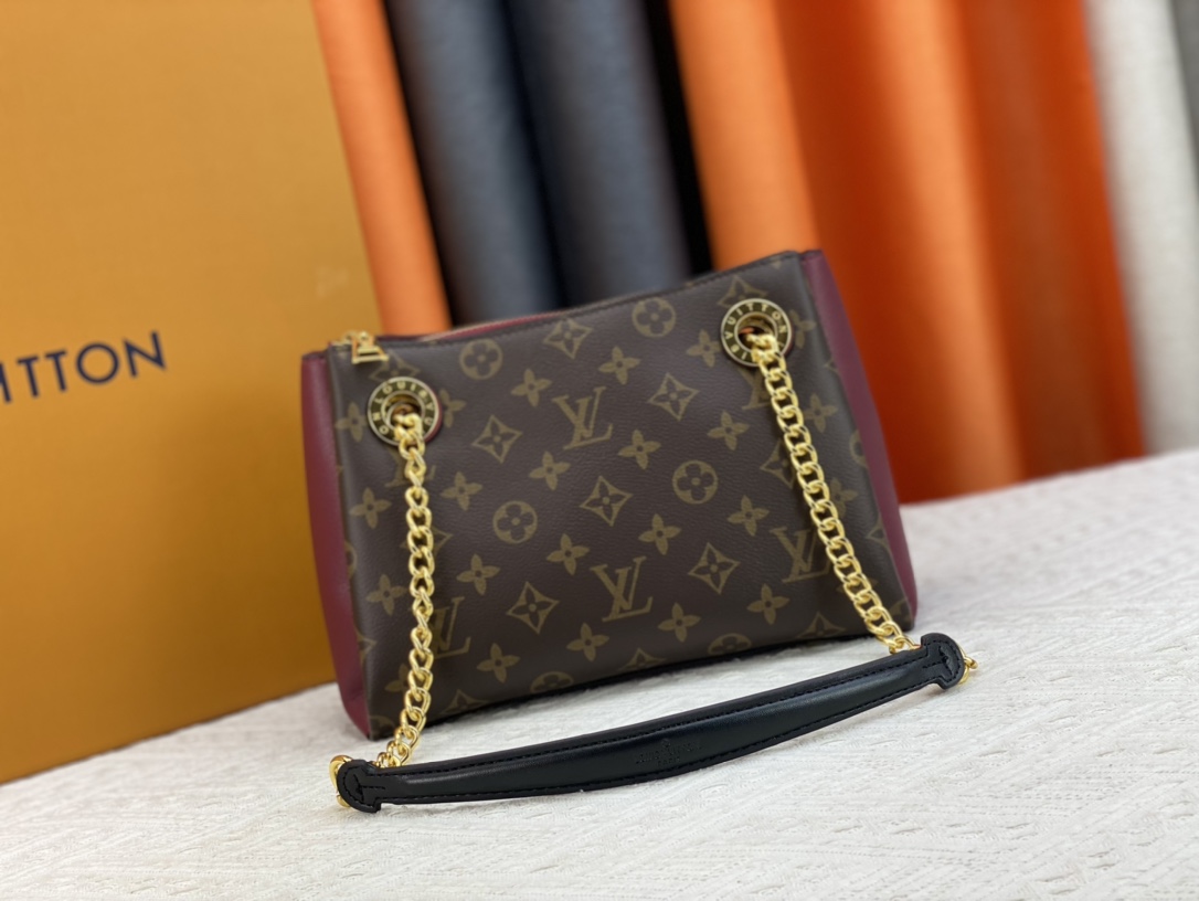 Louis Vuitton New
 Bags Handbags Best Replica Quality
 Black Gold Pink Red Monogram Canvas Calfskin Cowhide Fashion Casual M43777