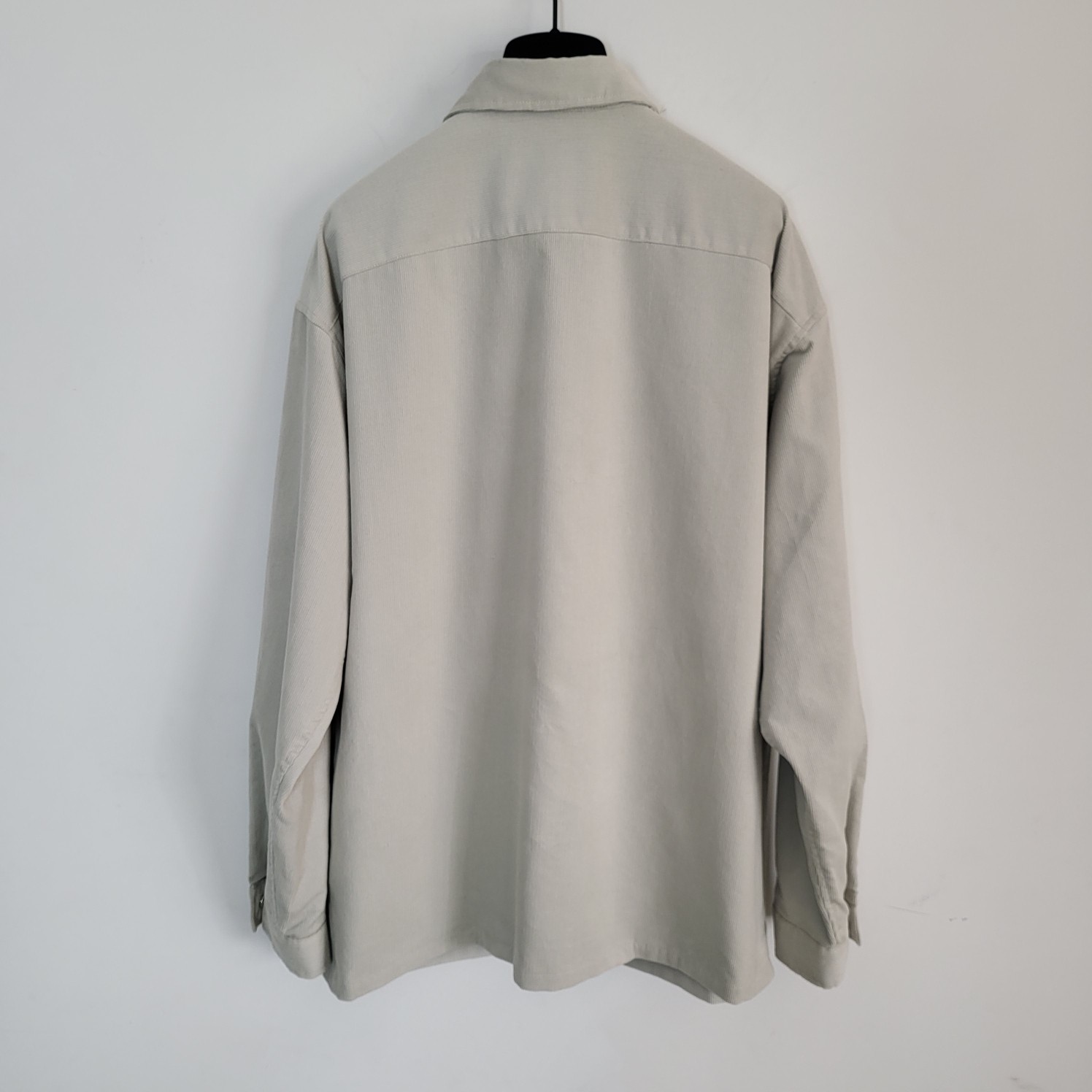프라다 코듀로이 긴팔 셔츠 재킷 23 FW 23FW 상세 이미지 2