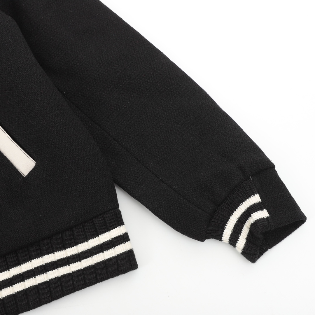 “SWIY Y517: Saint Laurent Paris Baseball Jacket with Market-Leading Fabric” - 图片 5