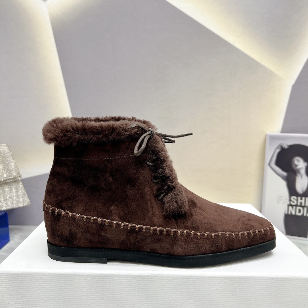 Toteme 2023 AW Nordic Recreational Shoe Series with Zirconium Fabric - 图片 5