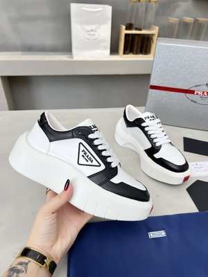 Where could you find a great quality designer Prada Sneakers Casual Shoes Unisex Calfskin Cowhide Sheepskin Casual