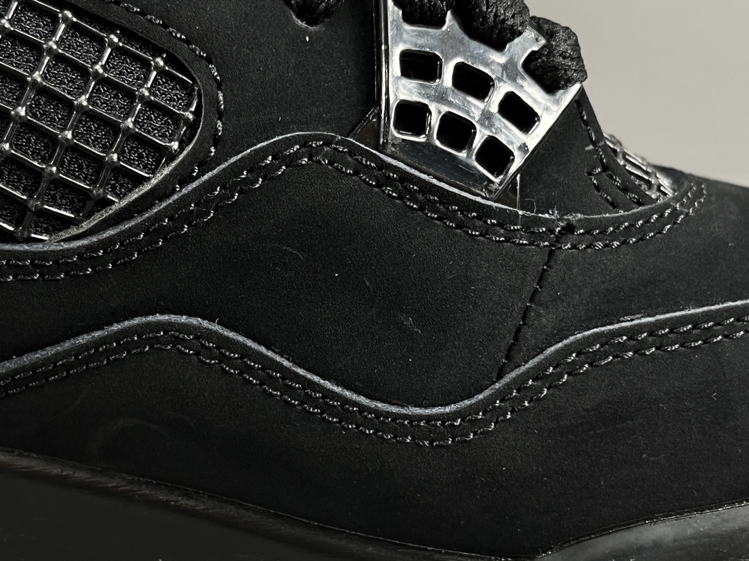 渠道优势支持代发！K版乔4黑猫JordanAirJordan4中帮潮流复古篮球鞋男女同款货号CU1110
