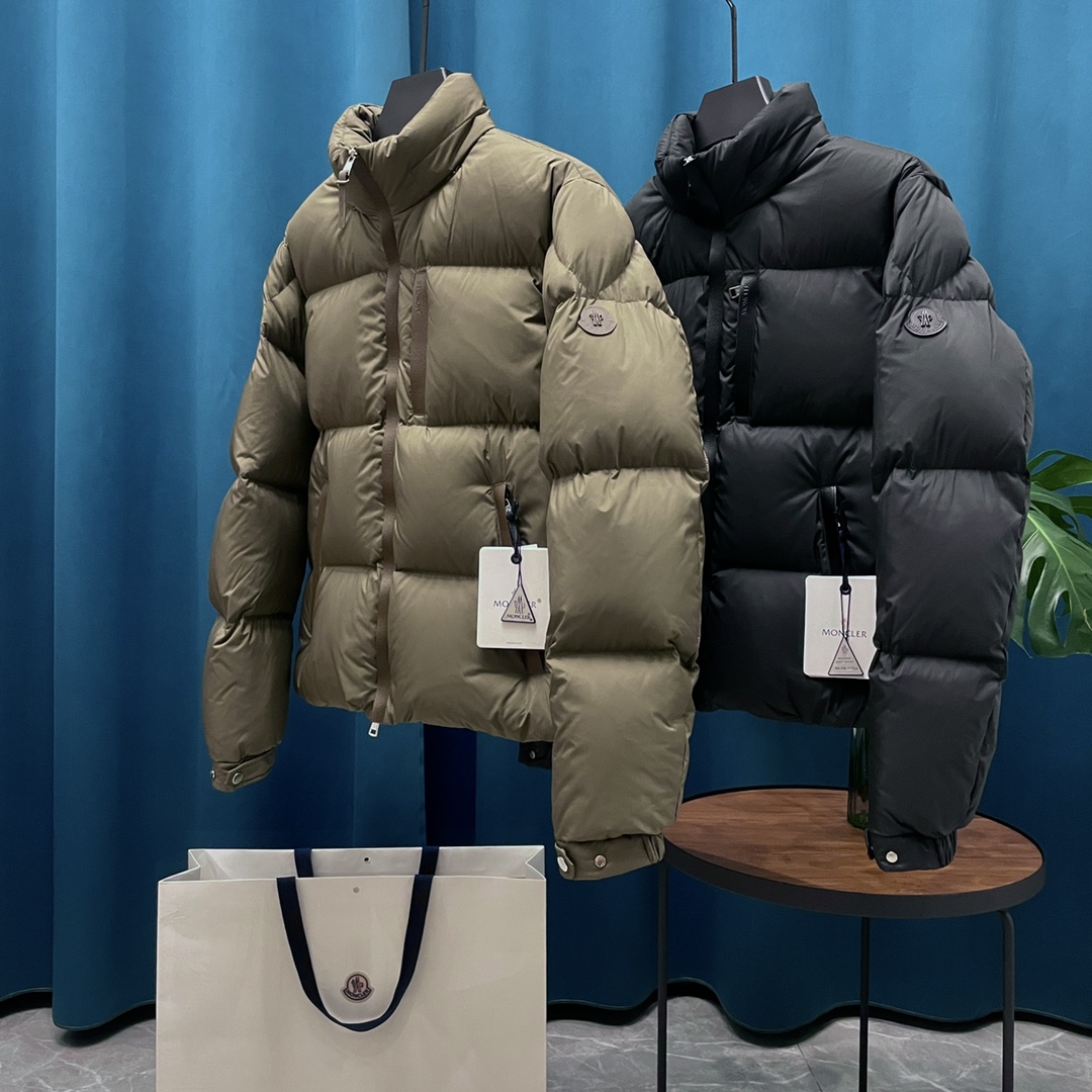 Moncler Clothing Coats & Jackets Down Jacket Perfect Quality
 White Unisex Lambskin Sheepskin Goose Down Fashion