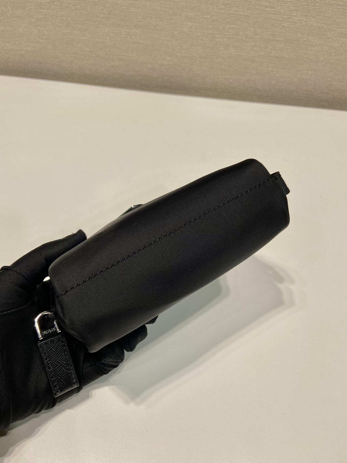 Prada Re-Nylon Mini Pouch - Black, 12x8x3.5cm - Versatile Storage 7 i1697702355 6145 5