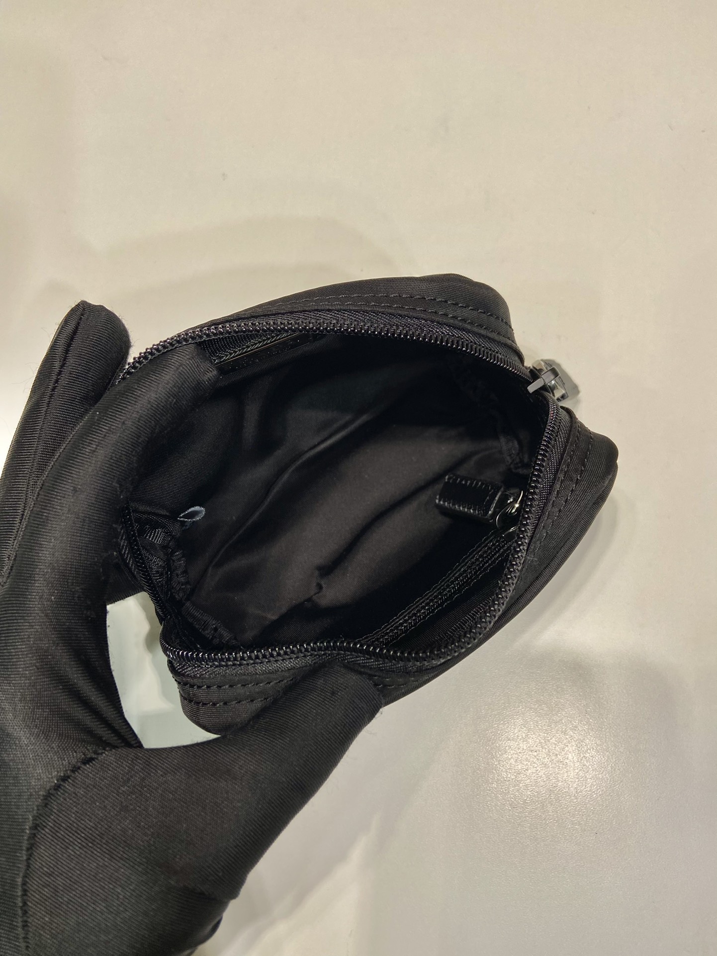 Prada Re-Nylon Mini Pouch - Black, 12x8x3.5cm - Versatile Storage 9 i1697702355 7686 6