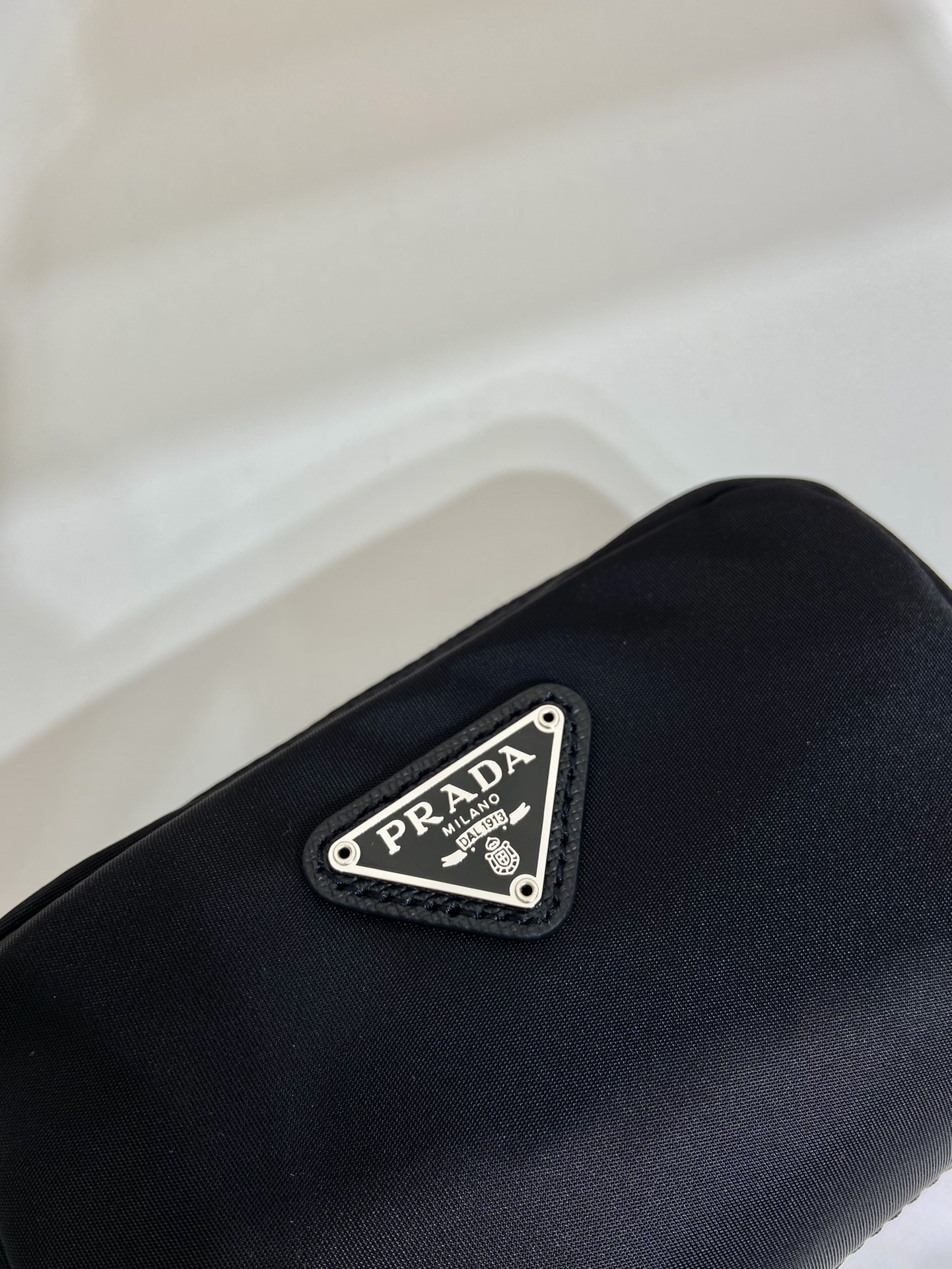 Prada Re-Nylon Mini Pouch - Black, 12x8x3.5cm - Versatile Storage 8 i1697702355 8121 7