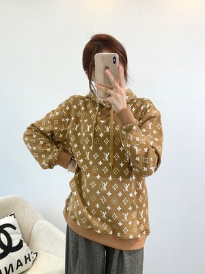 Louis Vuitton Clothing Hoodies Good Quality Replica Fall/Winter Collection Hooded Top