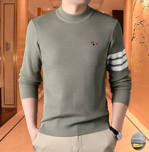Thom Browne Clothing Sweatshirts New 2023 Men Cotton Fall/Winter Collection Fashion Long Sleeve