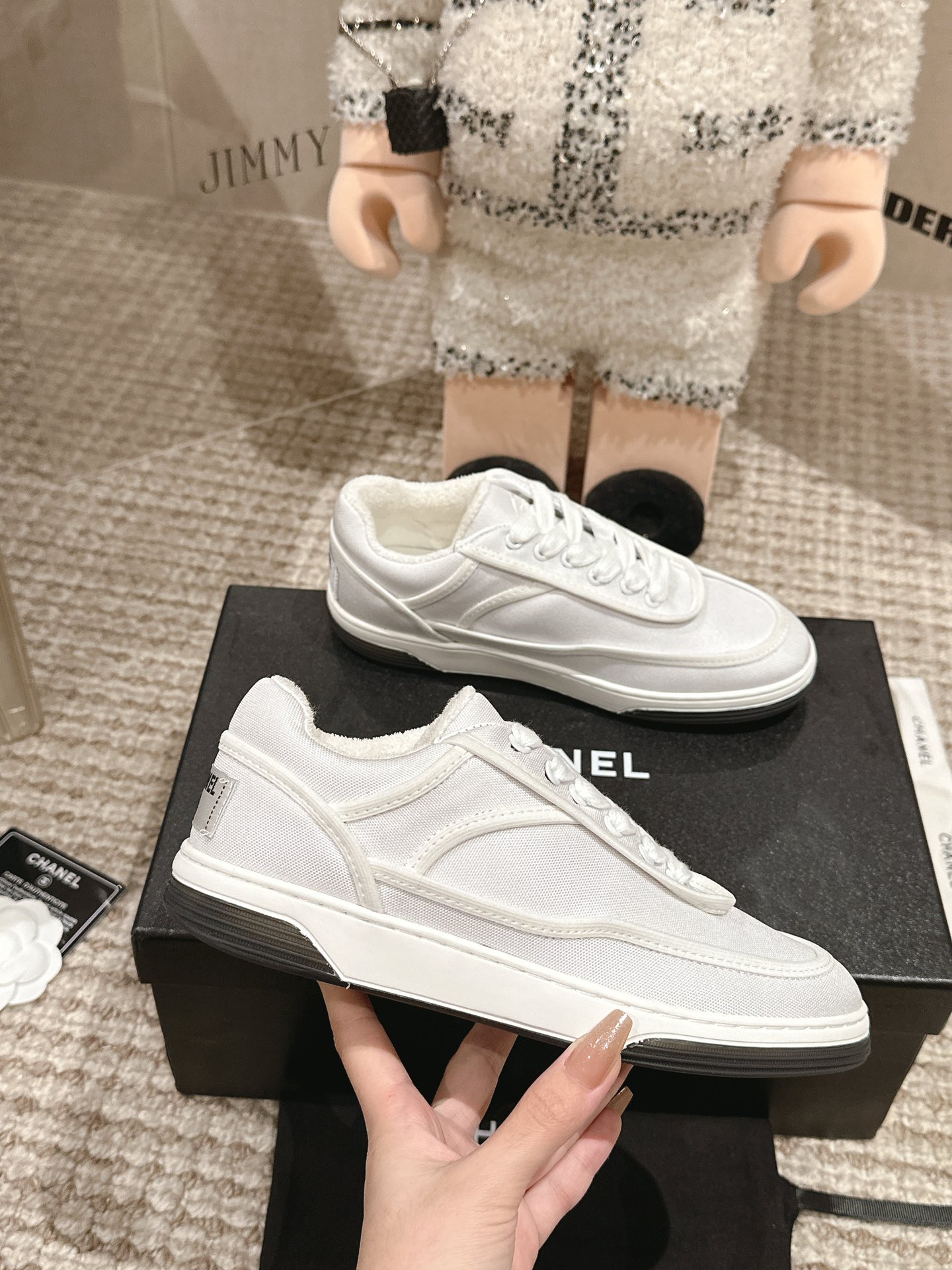 Chanel Chaussures Décontractées Femmes Hommes Peu importe