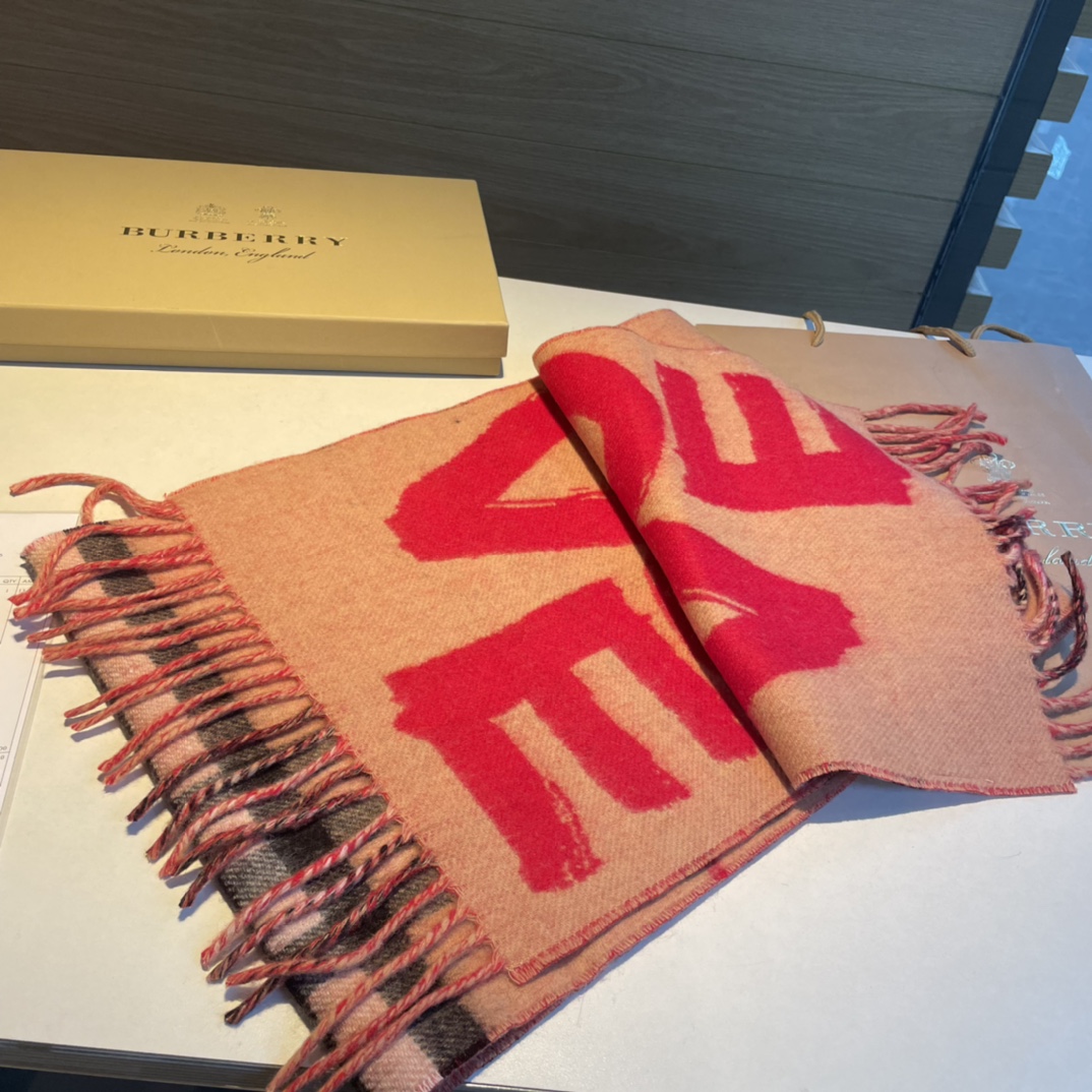 博柏利 Burberry 传世高定桑蚕丝丝巾围巾 #E31677B2 6
