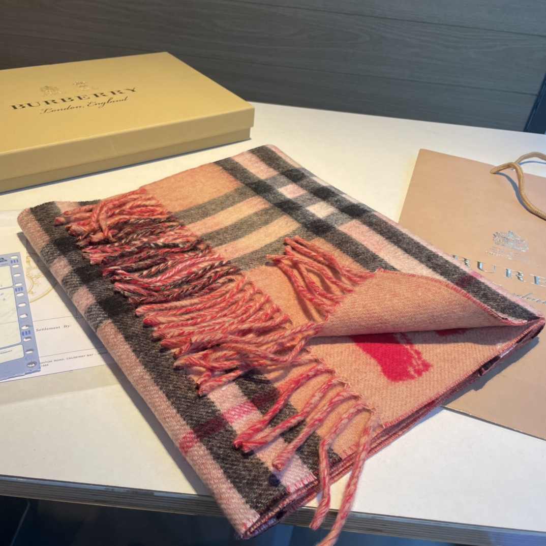 博柏利 Burberry 传世高定桑蚕丝丝巾围巾 #E31677B2 3