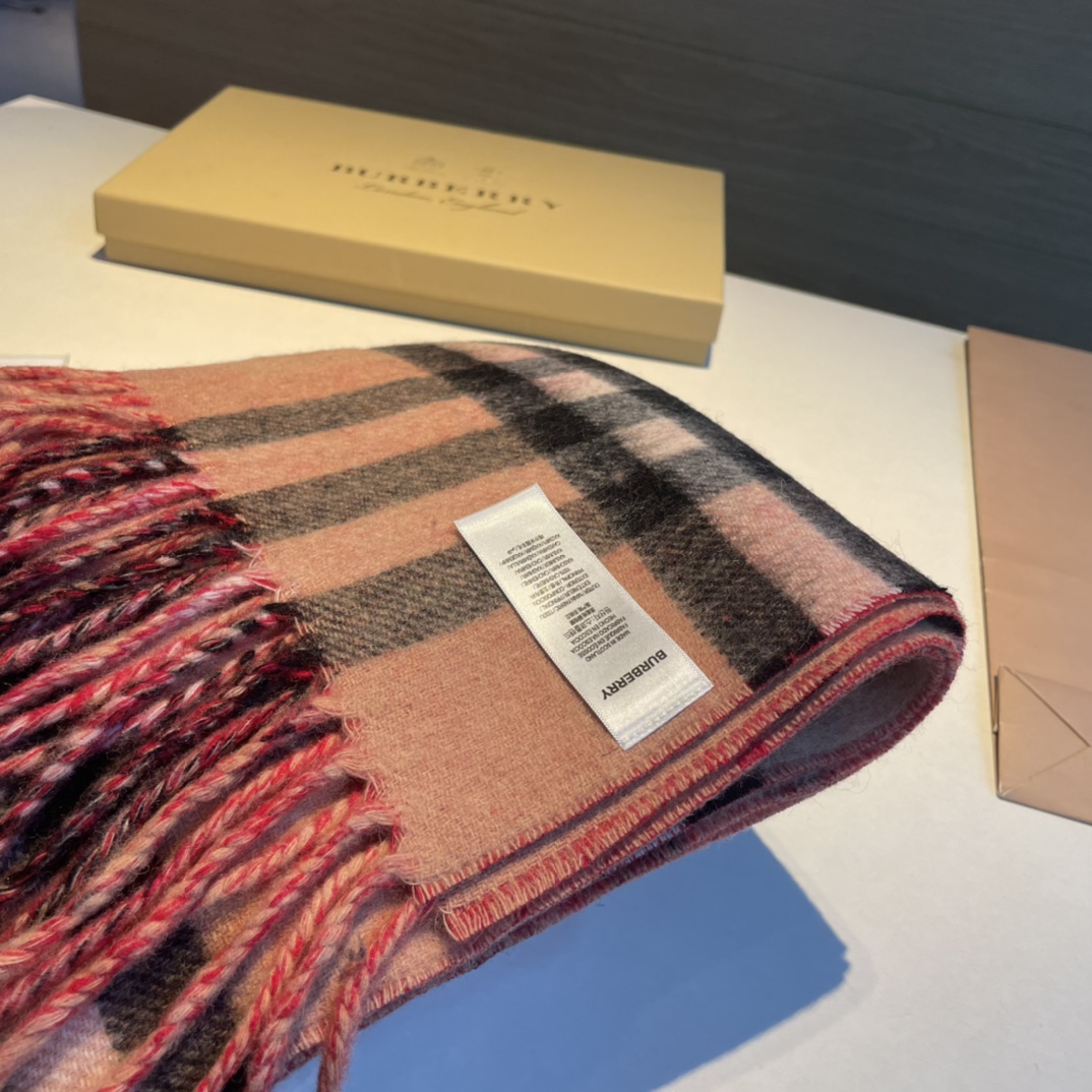 博柏利 Burberry 传世高定桑蚕丝丝巾围巾 #E31677B2 7