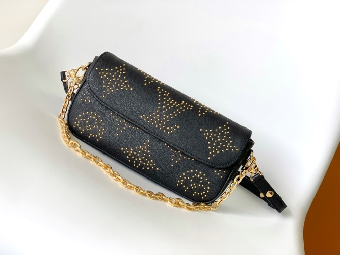 Louis Vuitton Wallet on Chain Ivy Handbag Monogram Empreinte Leather Black 1 Louis Vuitton Wallet on Chain Ivy Handbag Monogram Empreinte Leather Black