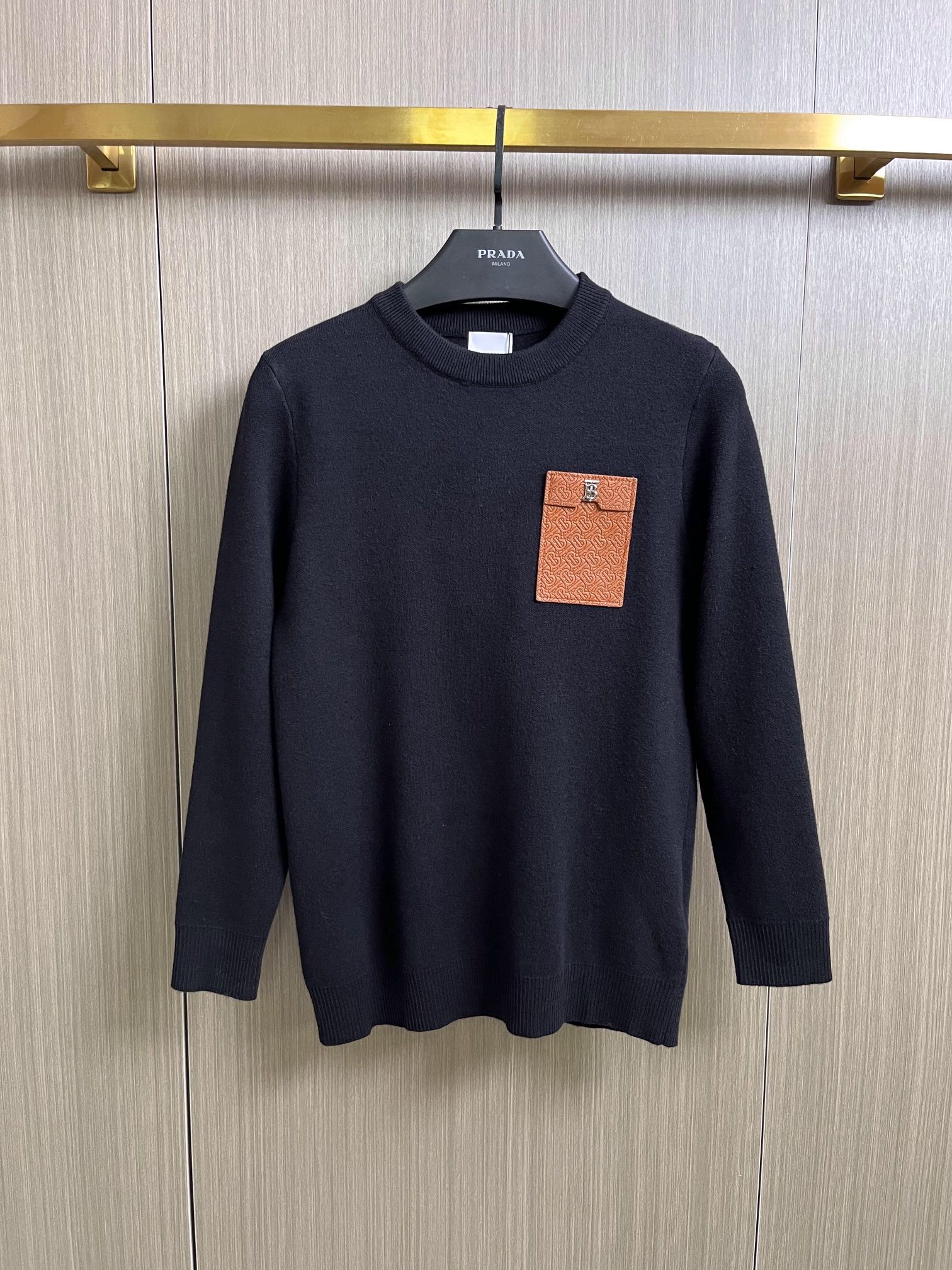 Burberry Online Clothing Sweatshirts Wholesale Replica Splicing Fall/Winter Collection Fashion Casual